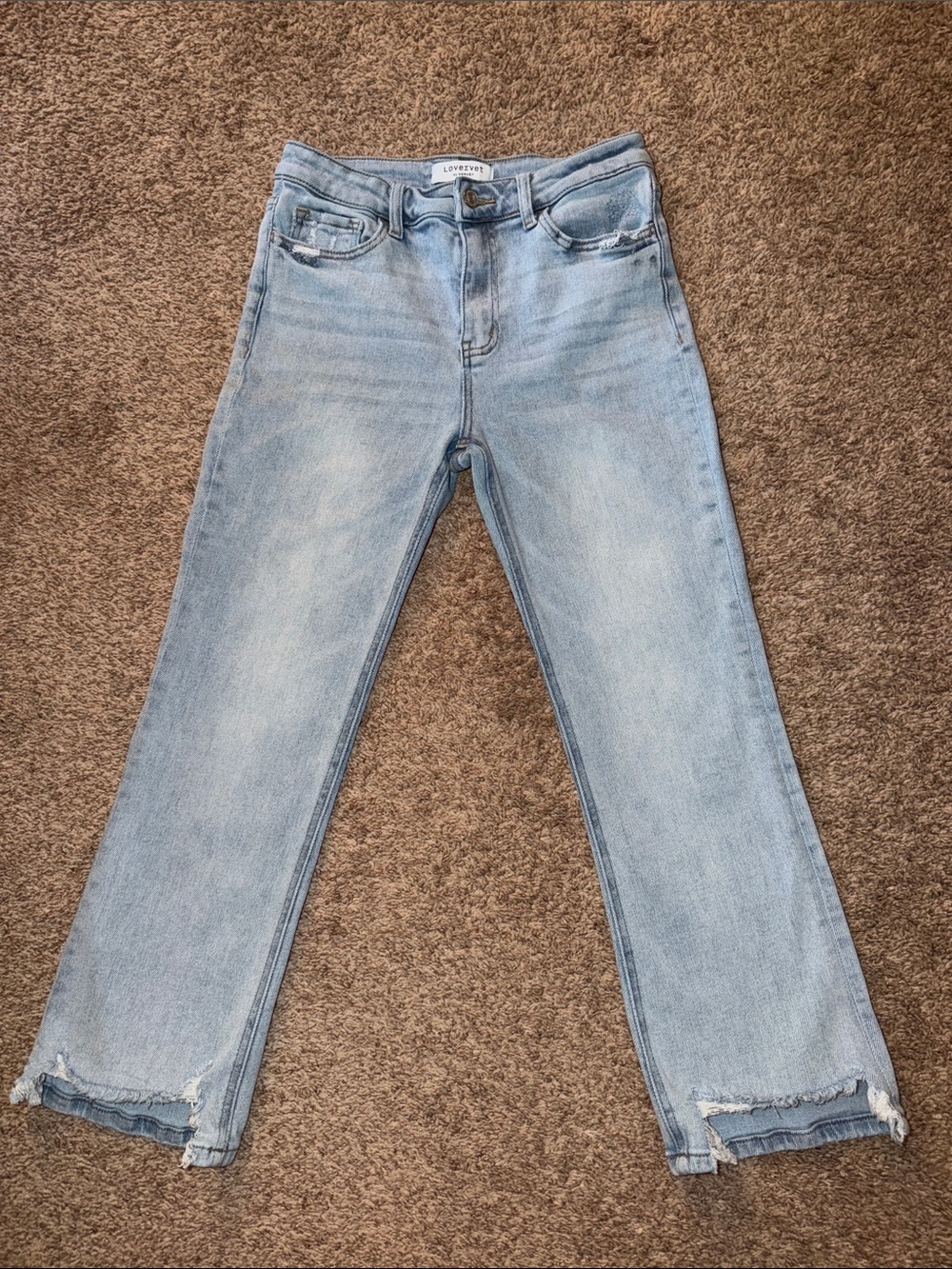 Lovervet Mid Rise Straight jeans size 28